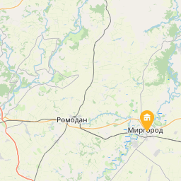 Дом Бережанская 3а на карті